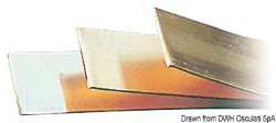 Kupferplatte, verzinkt 2 x 20 mm (4,20 m Stange) 