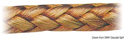 Γαλβανισμένη χάλκινη κοτσίδα 10 mm 25 m