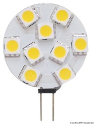 Lampadina LED SMD G4 12/24 V attacco laterale 