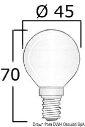 Lamp E14 12V 40W