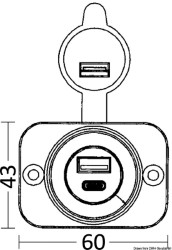 Conector USB estándar +micro  