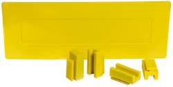 Battery box white/yellow moplen 120 A 