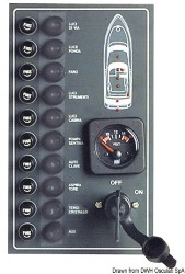 Panel de 10 interruptores
