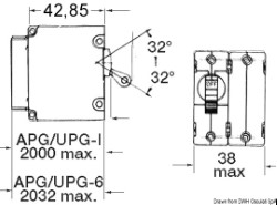 Гидравлический магнитный автоматический выключатель Airpax 25А 80В