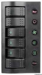 PCP Compact tablou electric w / 6 switch-uri