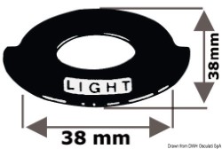 Aluminuim plate Cabin light 