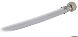 PVC bruserslange hvid 2,5 m