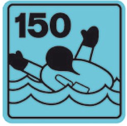 FLORIDA 7 zwemvest 150N Volwassenen