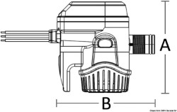 Rule Mate automatska kaljužna pumpa 55 l/min 12 V