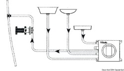 Резервуар для серой воды WHALE 20 с датчиком IC