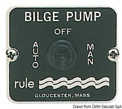 Rule switch for bilge pumps 