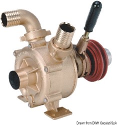 Bronze self-priming pump 230 l/min 