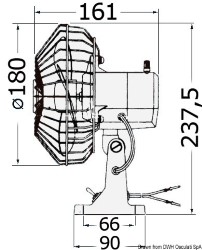 Regulowany wentylator TMC 12 V