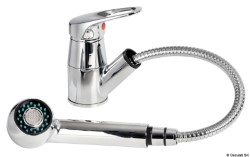 Olivia single-control mixer + removable shower 
