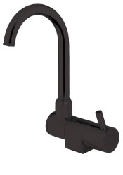 Style black foldable hot/warm water mixer 