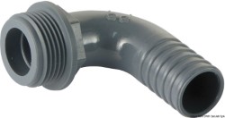 90 ° PP adapter hose 3/4 "x 25 mm