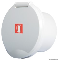 ClassicEvo white ABS compart extinguisher graphic 