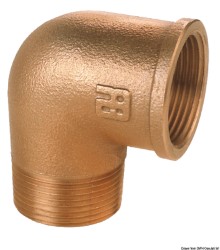 GUIDI bronze M-F 90° elbow 1