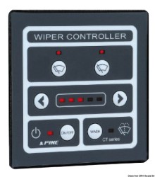Smart control panel for 2 windshield wipers 