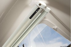 Рулонные шторы Oceanair 340 x 280 мм Белая фурнитура на роликах