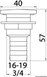 Mosadzná mosadzná odvetrávacia trubica s plným chrómom rovná Ø 16 mm