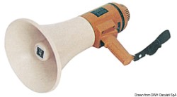 Battery-operated professional bullhorn 30 W 