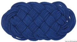 Modré nylon koberec 47x23