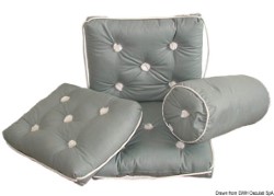 Cuscino con schienale grigio 