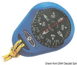 RIVIERA Kompass Mizar m. Gummiarmierung, blau 