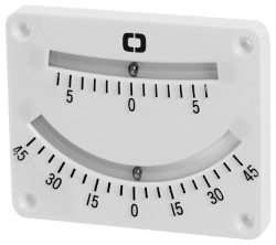 Inklinometer z dvojnim mehurčkom 101x82 mm 