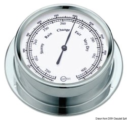 Barigo Regatta hvid barometer