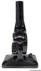 Base articulada GLOMEX en nailon reforzado negro.