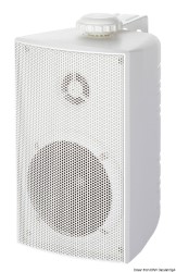 Cabinet stereo 2-way speakers white 
