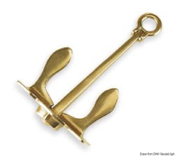 Privjesak za ključeve u obliku sidra 50 mm