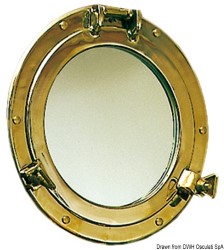 Bullaugenform-Spiegel Ø 210 mm 