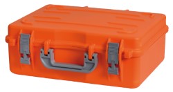 Mehrzweckkoffer, wasserdicht orange 470x370x180mm 
