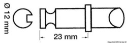 Plaisteach / práis 12x23mm rowlock