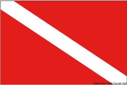Taucher-Signalflagge 30 x 45 cm 
