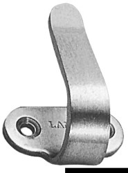 Крюк из полированной нержавеющей стали для настенного монтажа 40 мм