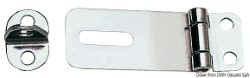 Застежка и скоба из хромированной латуни 65x23 мм