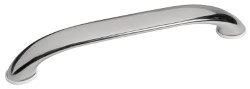 Handle mirror-polished AISI316 300x50 mm 2 studs 