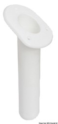 Polypropyle spöhållare. Oval UV hugg. vit 240 mm