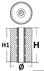 Anoda magnezowa do układu wydechowego Volvo DPH/DPR