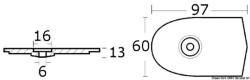 Plattenanode f. 6C/6D/8C 