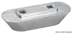 Anode plaque aluminium 10/50 HP 