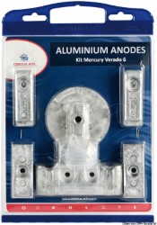 Anod kit för Verado 6 8-pack. aluminium