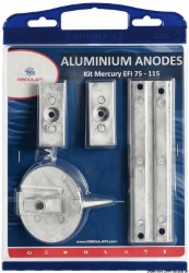 Anod kit för Mercury 75> 115 EFI aluminium
