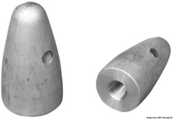 Ogiva zinco per elica Ø 35/40 mm 