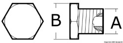 Korek cynkowy 18x1,50 Ř 15x35