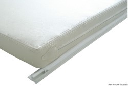 White PVC zásobník na vankúše 4m-bar